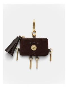 Uh Oh Mini Pouch Charm in Chocolate