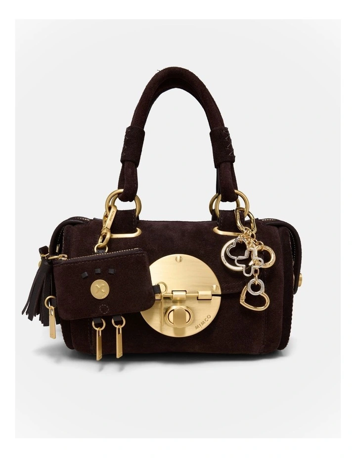 Uh Oh Mini Pouch Charm in Chocolate image 2