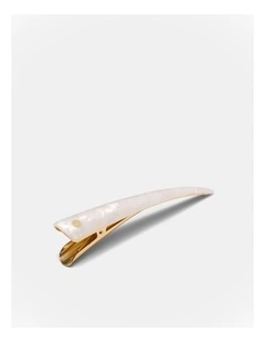 Mimette Concord Clip Hair in Pearl