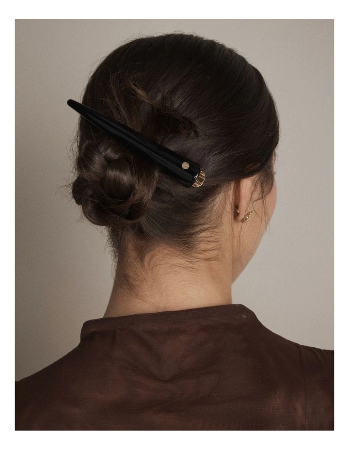 Mimette Concord Clip Hair in Black image 2
