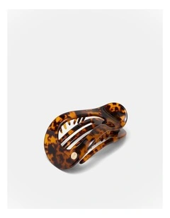 Marlow Flat Claw Clip Hair in Tort