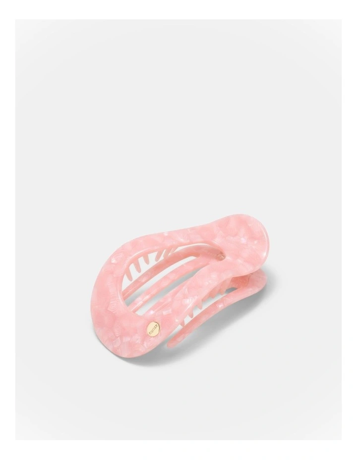 Marlow Flat Claw Clip Hair in Pink image 1