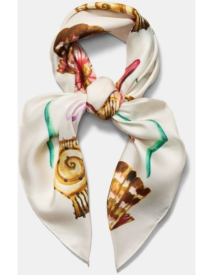Oleander Scarf Hair  in Multicolour image 1