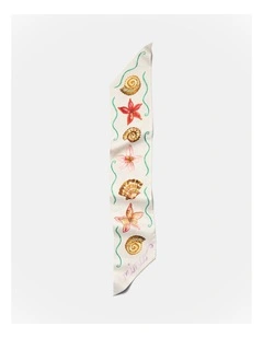 Oleander Thin Scarf Hair in Multicolour