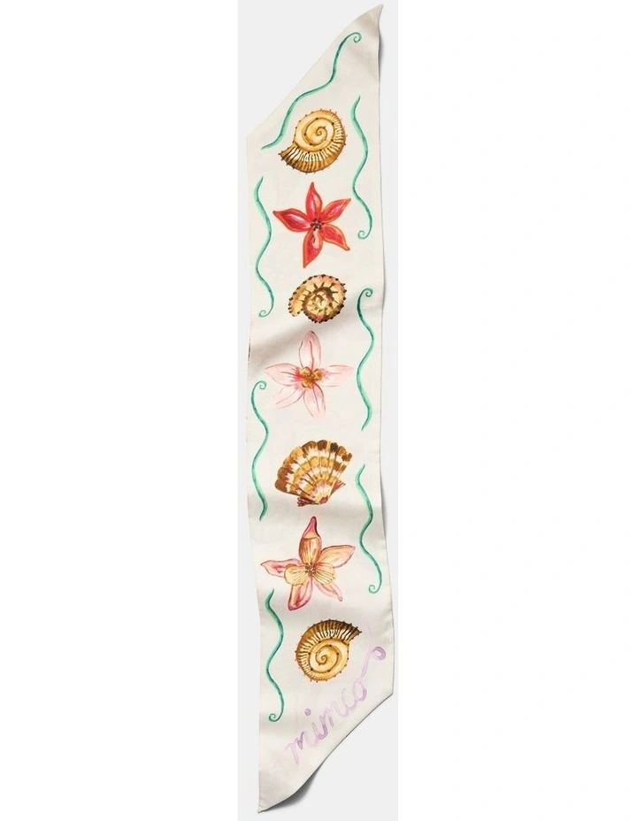 Oleander Thin Scarf Hair  in Multicolour image 1