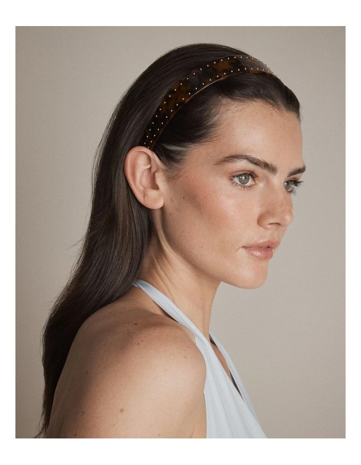 Alina Alice Band Hair in Tort image 2
