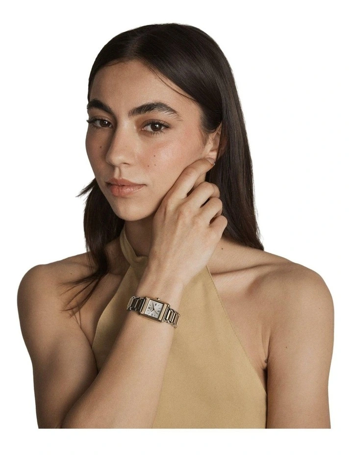 Vintage Era Watch Watch in Gold Silver image 4