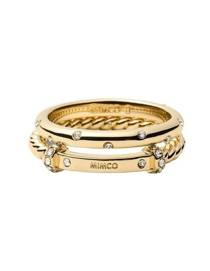 Hali Ring Duo Ring in Gold image 1
