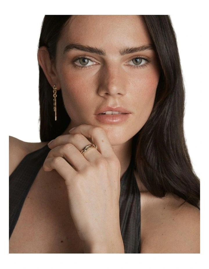 Hali Ring Duo Ring in Gold image 2