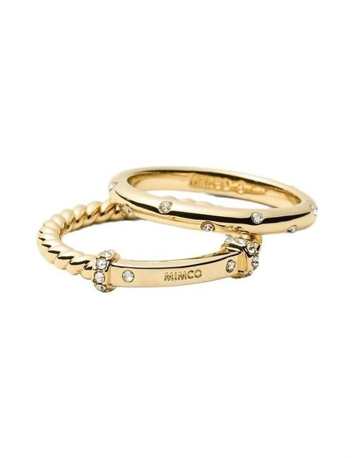 Hali Ring Duo Ring in Gold image 3