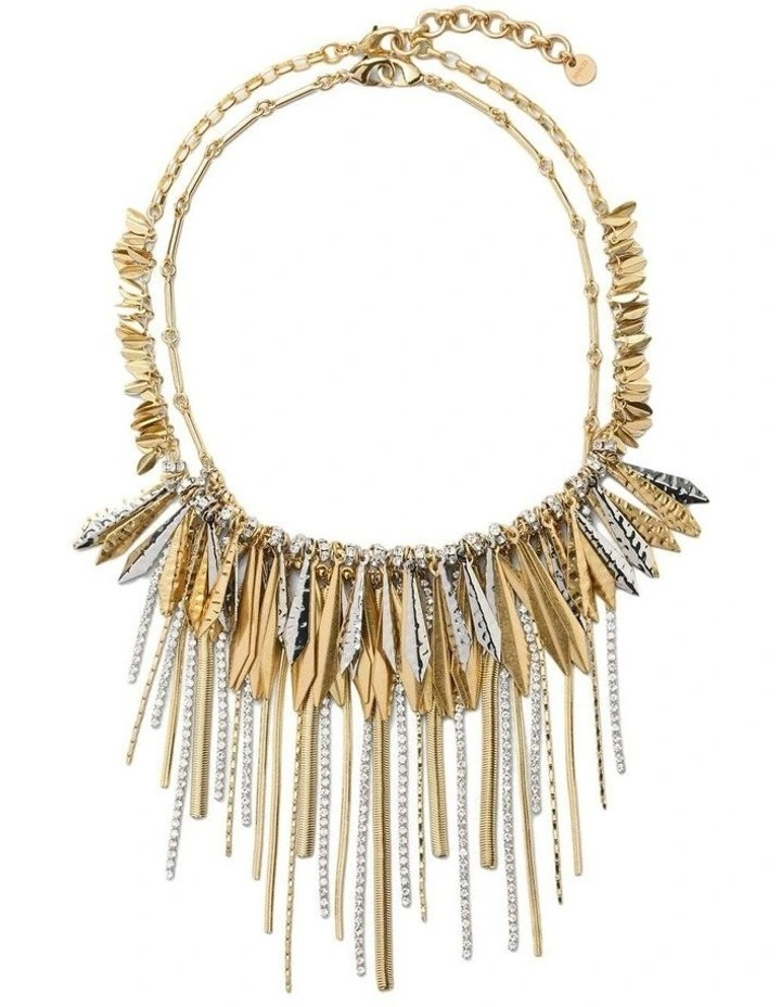 Sun Drift Neck Duo Neck  in Gold Silver image 5