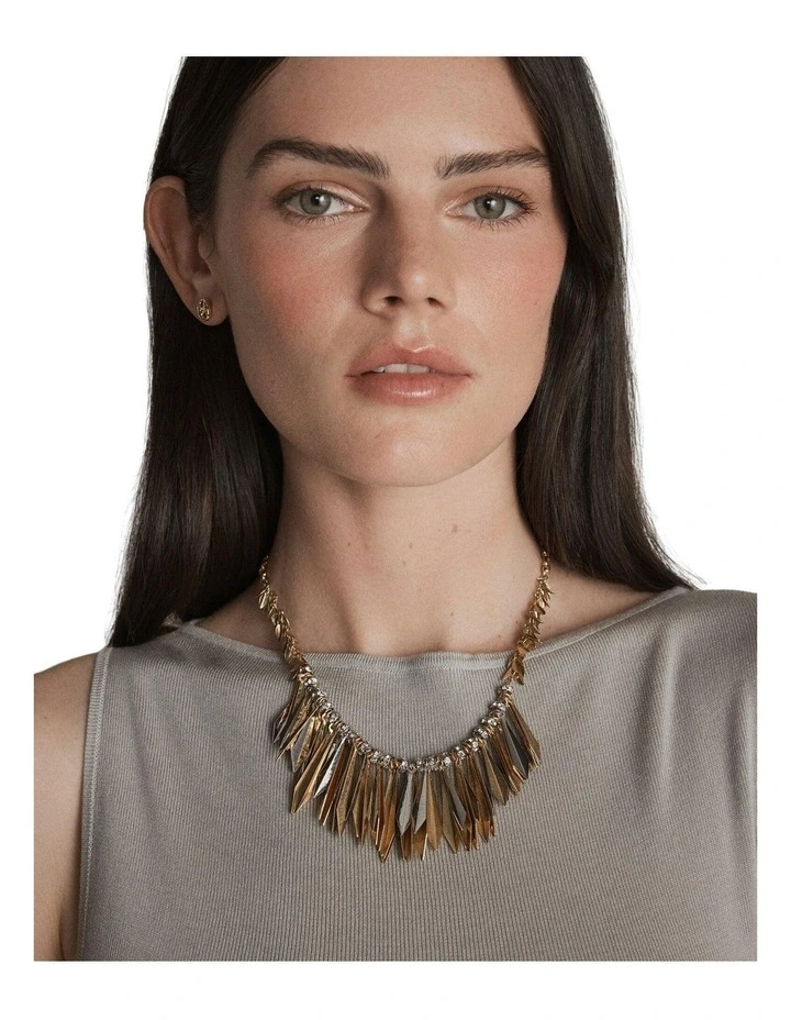 Sun Drift Neck Duo Neck  in Gold Silver image 6