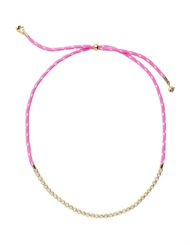 Pacifica Necklace Neck  in Fuchsia image 3