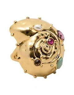Nautilus Ring Ring  in Gold