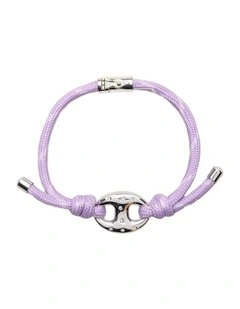 Marina Cord Bracelet Wrist in Lilac