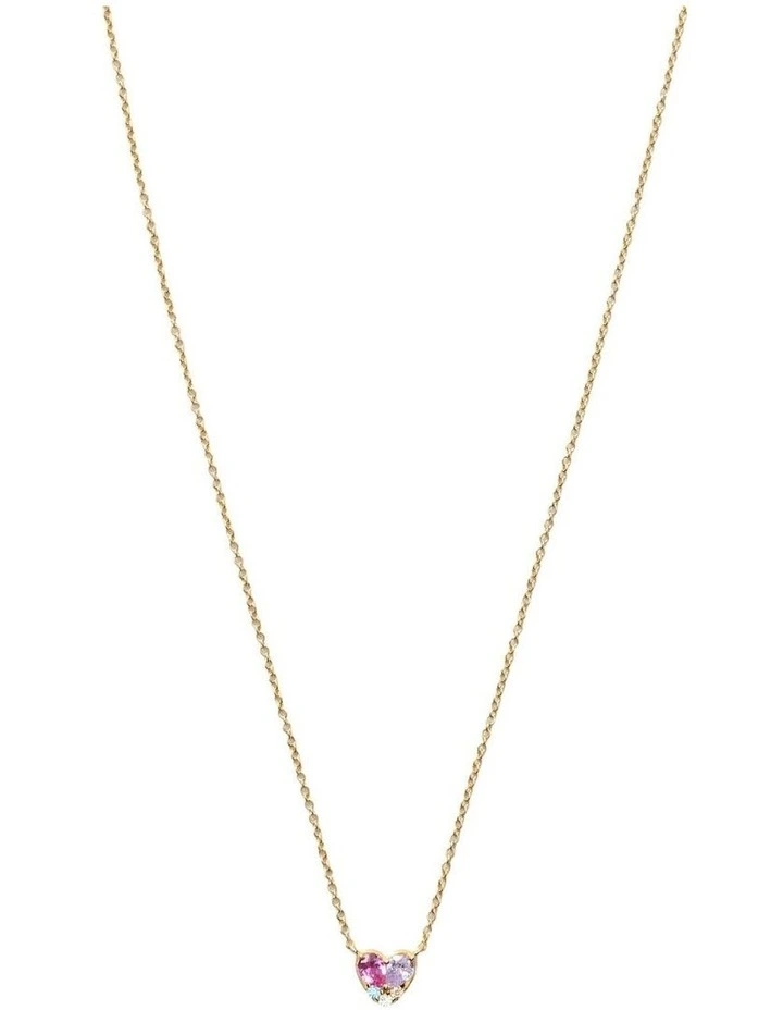 Esme 925 Sterling Silver Pendant Necklace Neck in Multicolour image 1