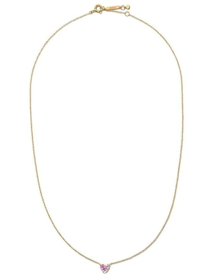 Esme 925 Sterling Silver Pendant Necklace Neck in Multicolour image 4
