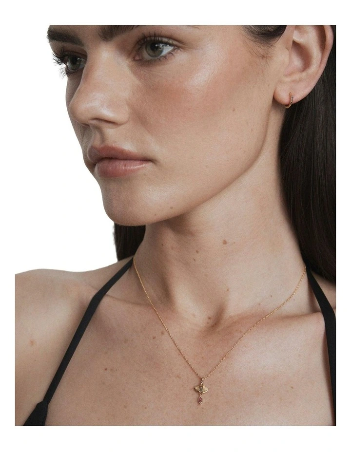 Blink 925 Sterling Silver Pendant Necklace Neck in Multicolour image 5