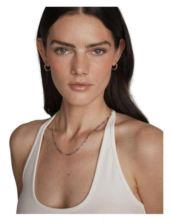 Prismatic Necklace Neck  in Multicolour image 2