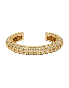 Sun Drift Cuff Bangle Wrist in Gold