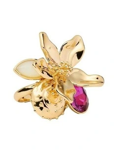 Oleander Cocktail Ring Ring  in Multicolour