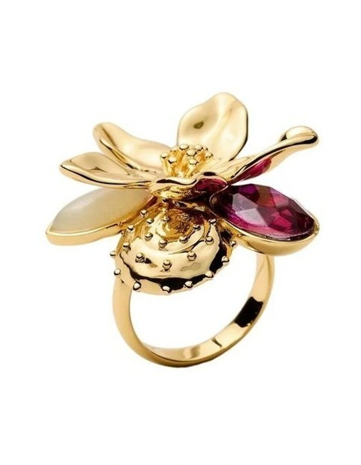 Oleander Cocktail Ring Ring in Multicolour image 3