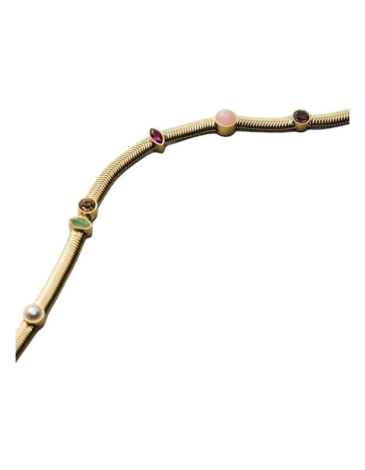 Refina Necklace Neck in Gold image 3