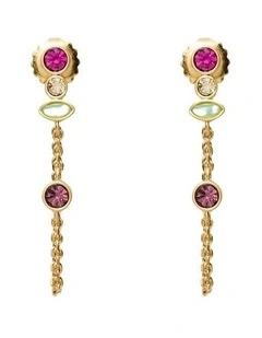 Refina Drop Earrings Ear in Multicolour