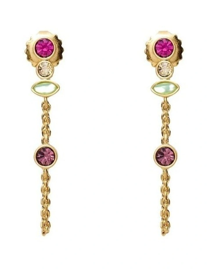 Refina Drop Earrings Ear  in Multicolour image 1