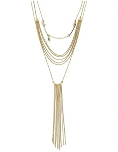 Sway Neck Trio Necklace Neck in Gold