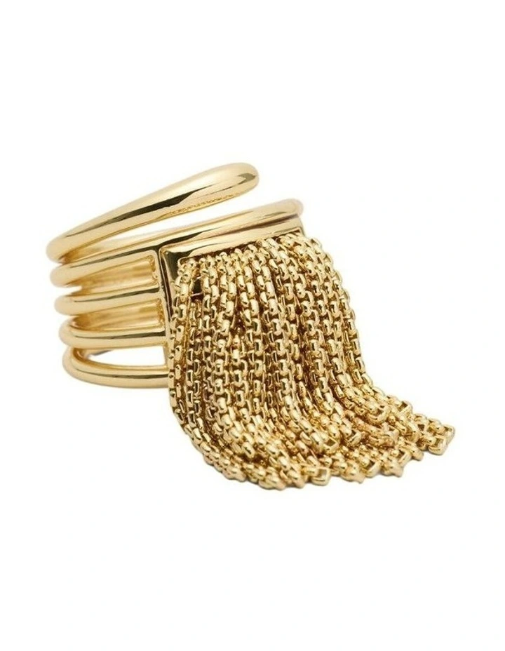 Sway Fringe Ring Ring in Gold image 1