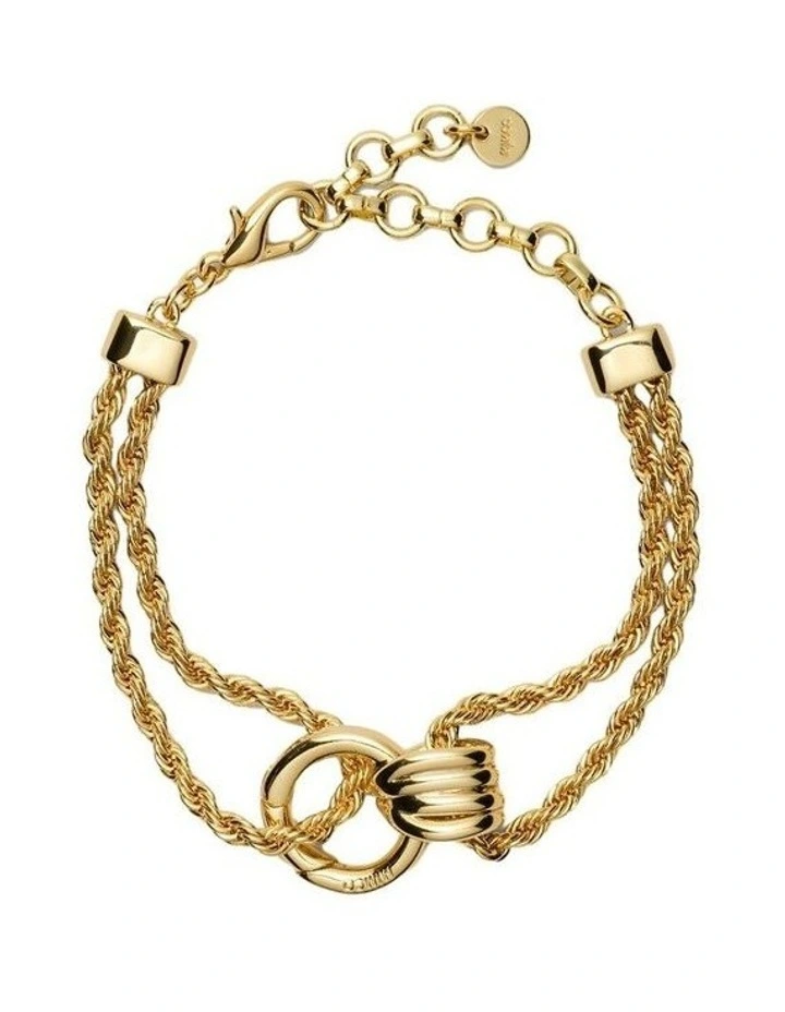 In Knots Bracelet Wrist in Gold image 1