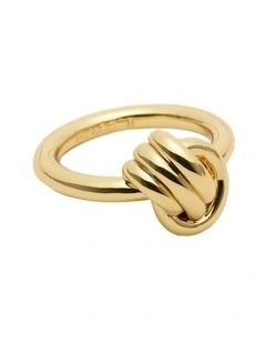 In Knots Ring Ring  in Gold