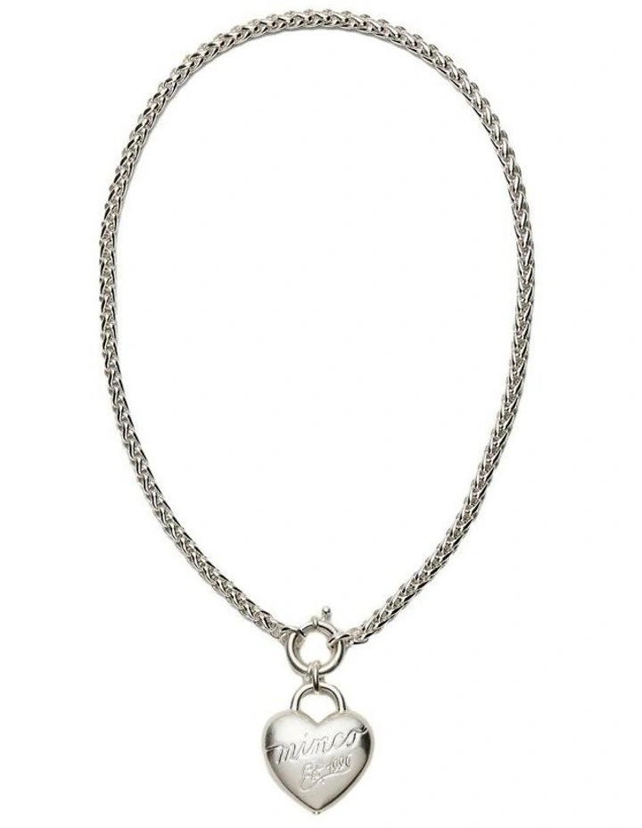 Love Bound Necklace Neck in Silver image 5