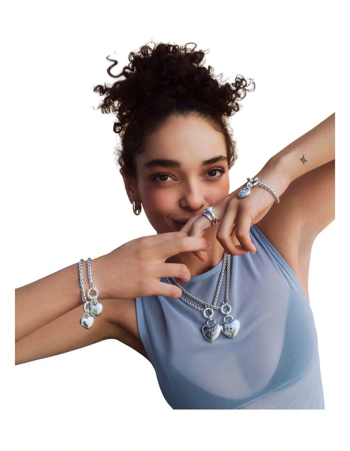 Love Bound Bracelet Wrist  in Silver image 2