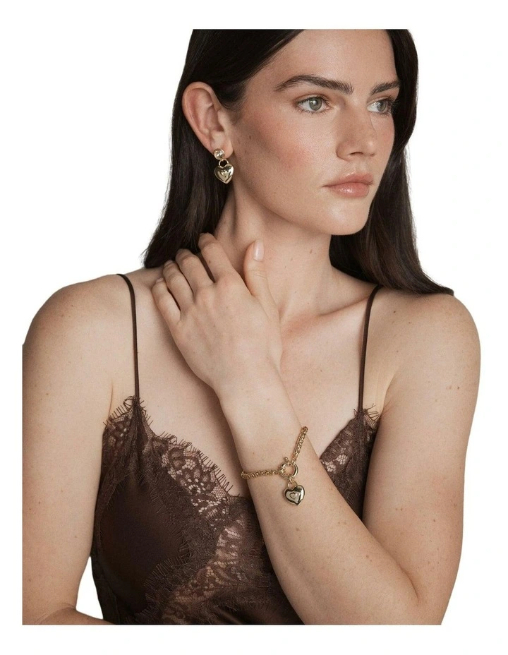 Love Bound Bracelet Wrist  in Gold image 4