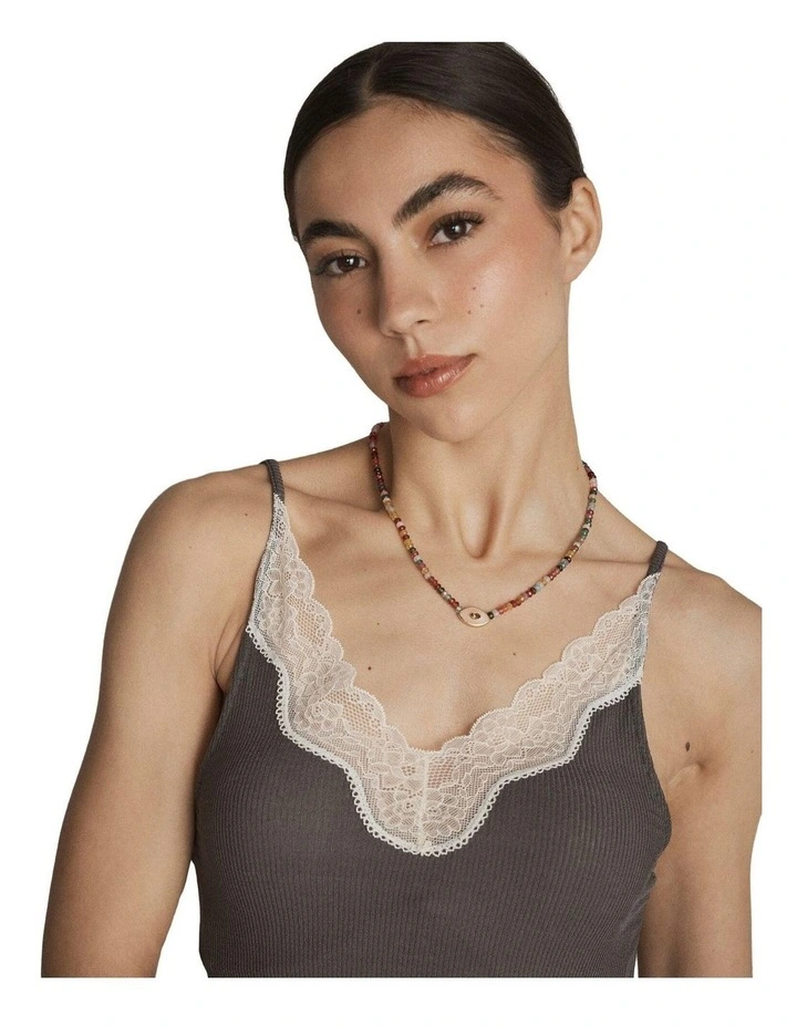 Oracle Necklace Neck in Fuchsia image 3