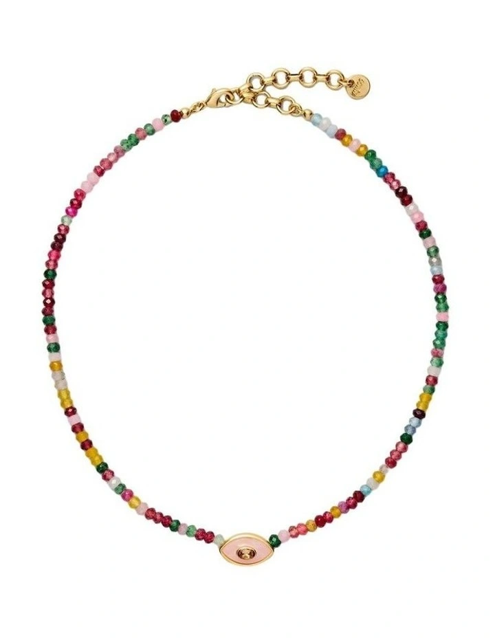 Oracle Necklace Neck in Fuchsia image 5