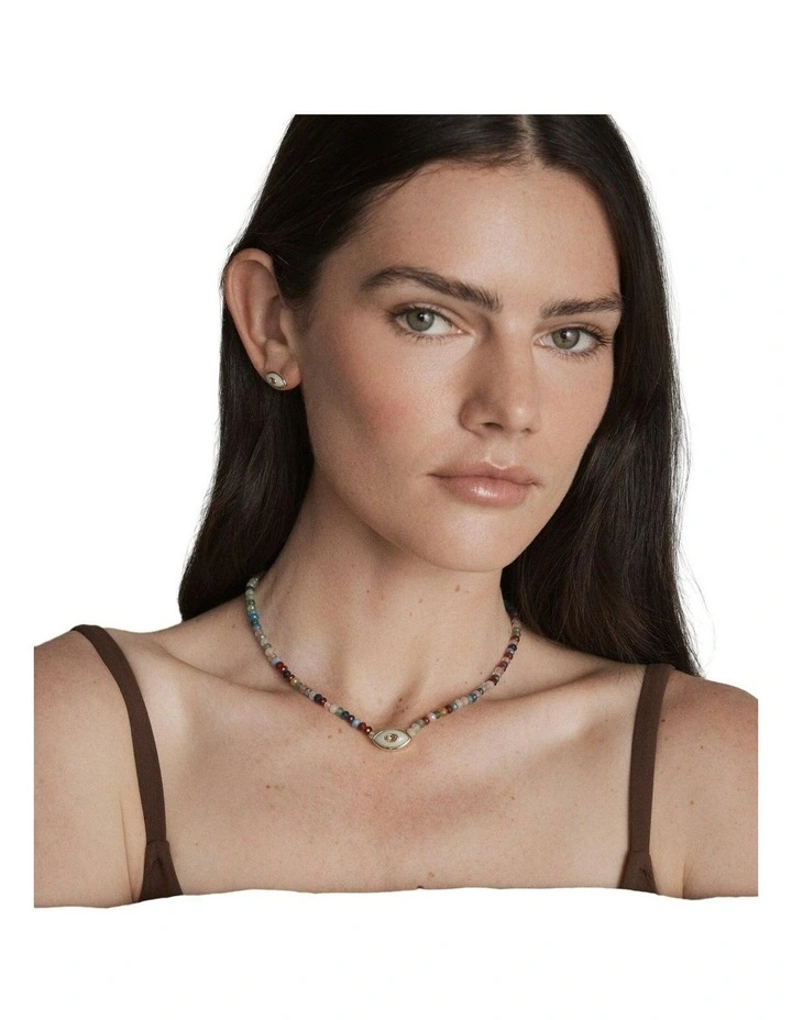 Oracle Necklace Neck in Mint image 2
