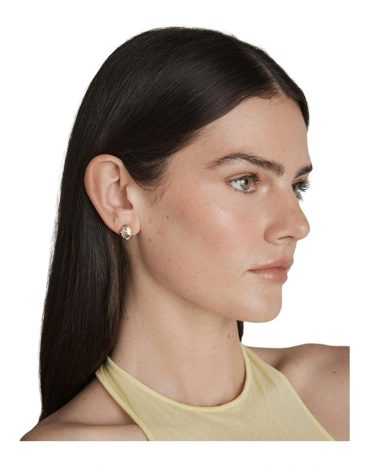 Lumina Stud Earrings Ear  in Gold image 2
