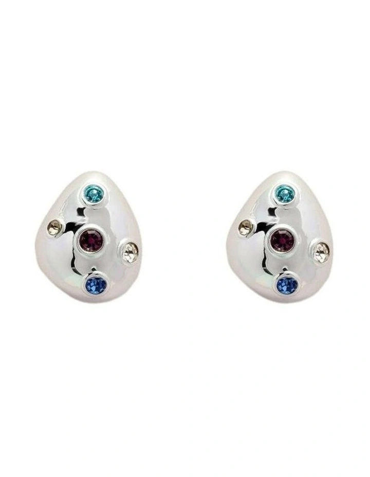 Lumina Stud Earrings Ear  in Silver image 1