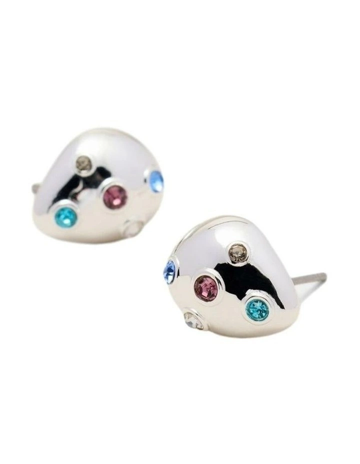 Lumina Stud Earrings Ear  in Silver image 3