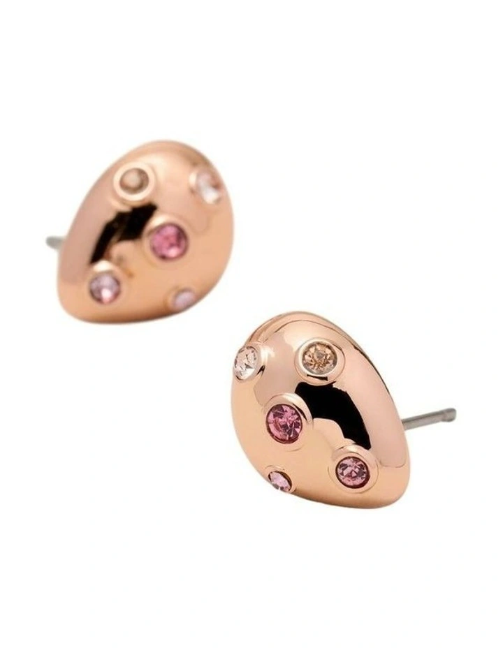 Lumina Stud Earrings Ear  in Rose Gold image 3