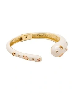 Lumina Cuff Bangle Wrist in Off White