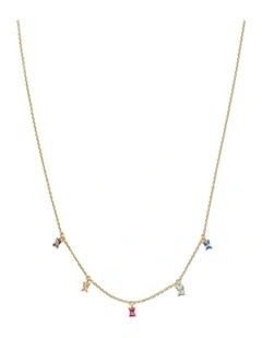 Emerge 925 Sterling Silver Necklace Neck  in Multicolour