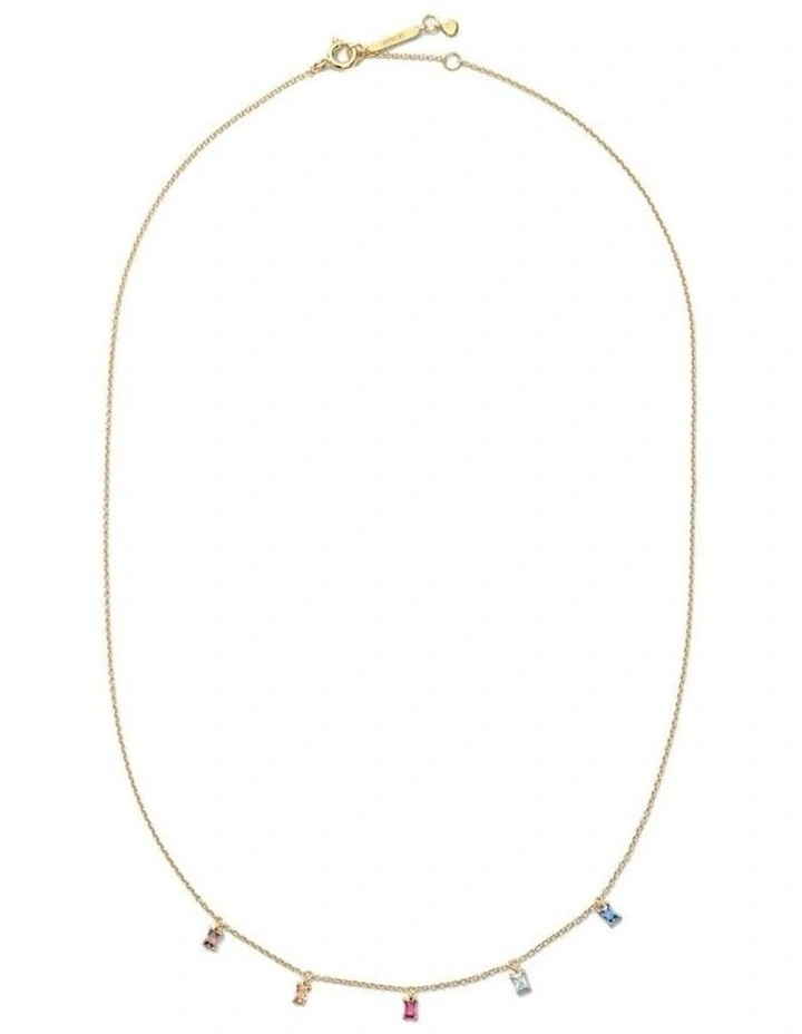 Emerge 925 Sterling Silver Necklace Neck in Multicolour image 4