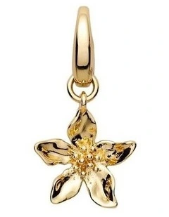 Oleander Charm Neck in Gold