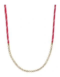 Pacifica Necklace Neck in Chilli Red