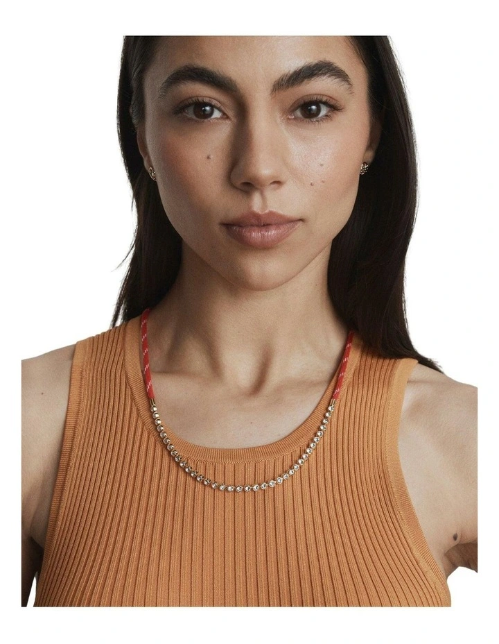 Pacifica Necklace Neck  in Chilli Red image 5