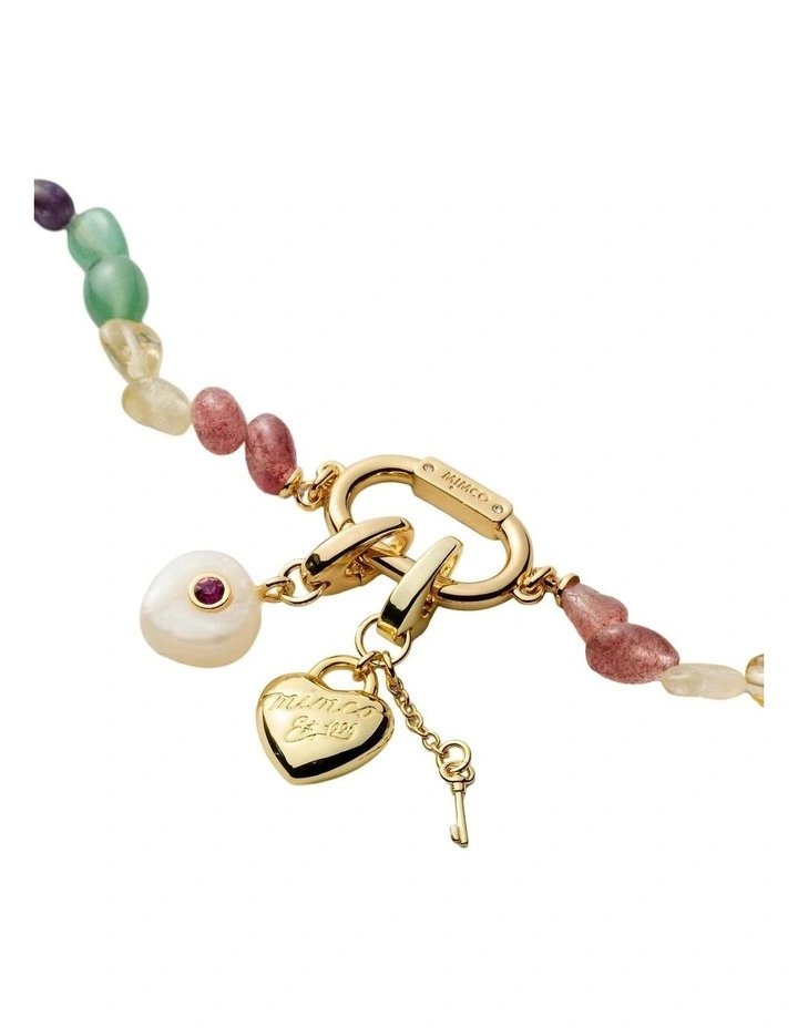 Love Bound Charm Neck  in Gold image 2